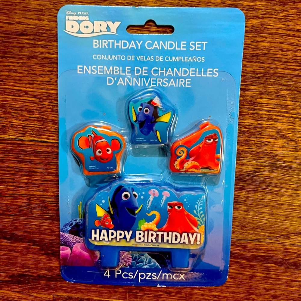 Finding Nemo Birthday Candles